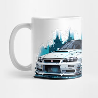 GTR Cartoon Mug